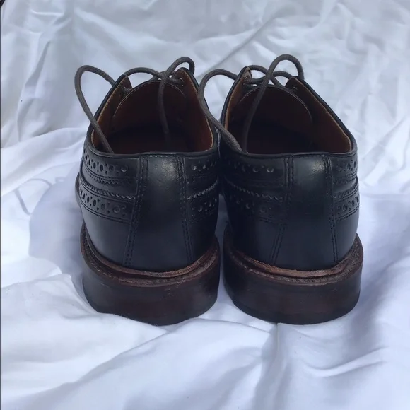 J Crew Ludlow Black Leather Wingtip Shoes Men’s Ludlow Derbys For Men | J.Crew main image 4